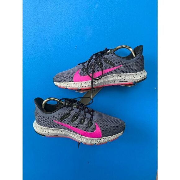 Nike Quest Running Shoes Purple/Pink CJ6186-500 Women's Size 9 - Picture 1 of 6